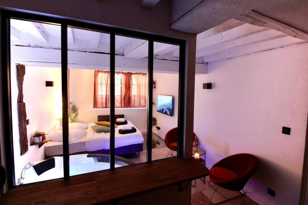 Le Spa Beauvoisine - Jacuzzi Sauna Rouen Centre Free Parking ภายนอก รูปภาพ
